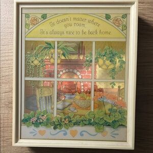 Framed Home Sweet Home Wall Art